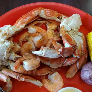 Snow and Dungeness combo