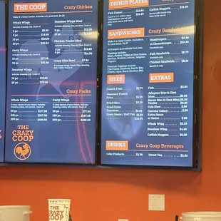 sandwiches, interior