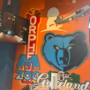 One of many amazing wall art