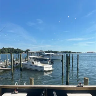 A view from our table.