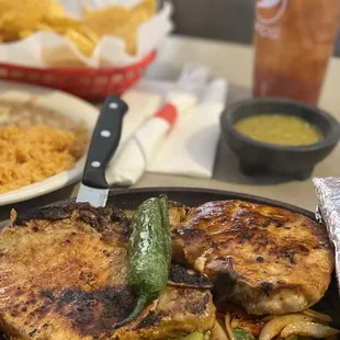 a plate of food