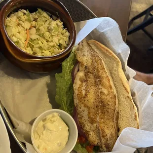 Fish sandwich ! So good