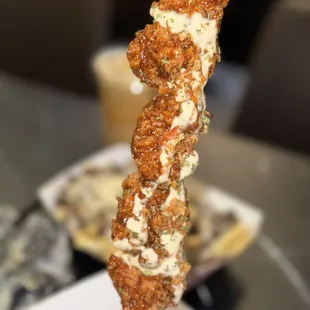 Fried chicken bites