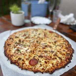 Pizza on the patio! August 2024