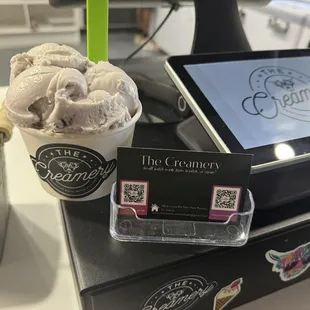 My ice cream ready to eat!!!!