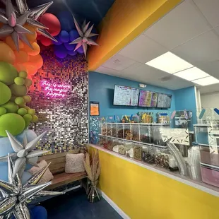 The colorful and ice cream add-ins.