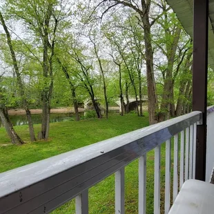 a man sitting on a porch