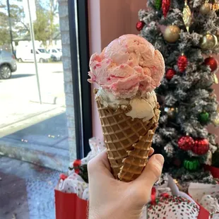 Peppermint and Christmas Cookie scoops!