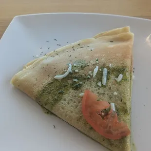 Classic Caprese crepe