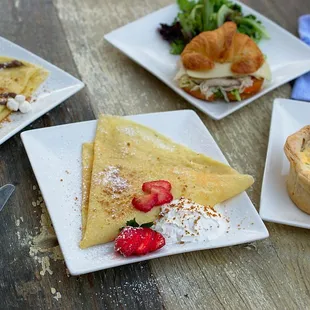 crepes, food