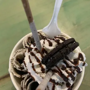My grandson had been asking for rolled ice cream. I looked this place up and this place didn&apos;t disappoint.