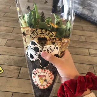 Spicy Thai Crepe with Portabella Mushroom
