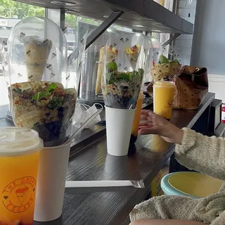 Spicy Thai Crepe with Rib-Eye Steak