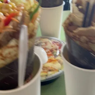 Teriyaki Crepe with Sauteed Shrimp