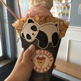 Rosey Valentine Crepe