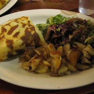 Chicken Pesto Crepe