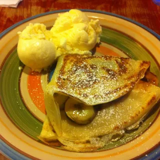 Banana Foster Crepe