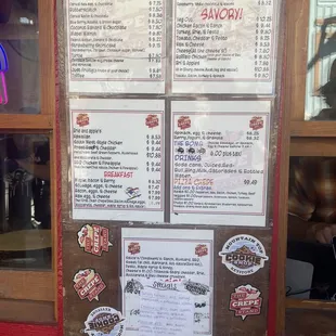 menu july 2022