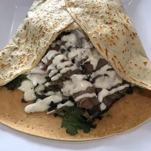 Roast Beef Crepe