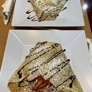Strawberry and Nutella Crepe