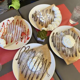 Sweet crepes