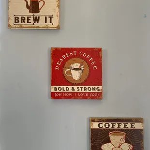 Coffee-Themed Wall Art