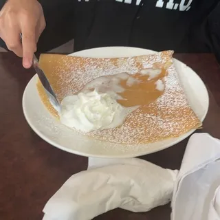 Plain Crepe with Butter