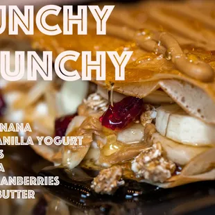 The Crepevine is a locally owned and operated quick service restaurant specializing in delicious sweet and savory crepes