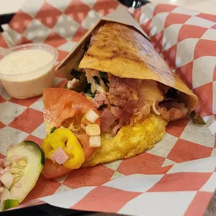 burritos and wraps, food