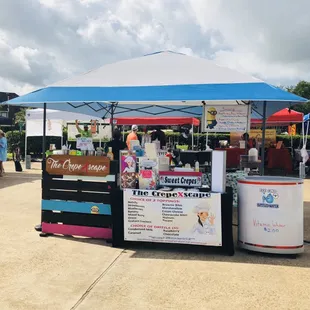 Pop ups 
Farmer market