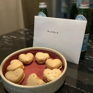 Heart Macarons