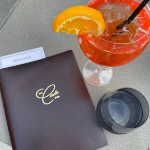Happy Hour Aperol Spritz