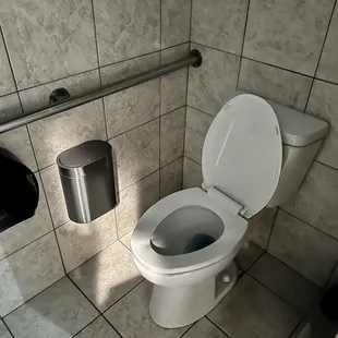 Clean bathrooms