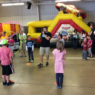 The Southwest Chocolate and Coffee Fest hires us to host and run their Kids and Family Zone!