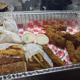 Chicken tenders family meal