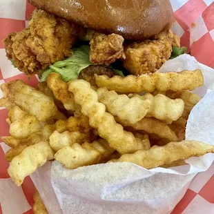 Spicy Chicken Sandwich Meal