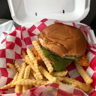 Chicken The Strip Sandwich