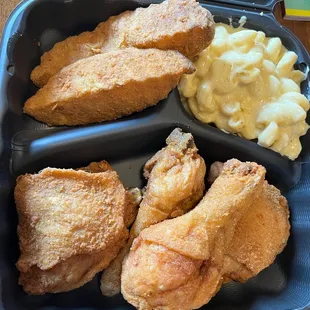 Mac and Cheese, Jojo&apos;s and fried chicken yum!