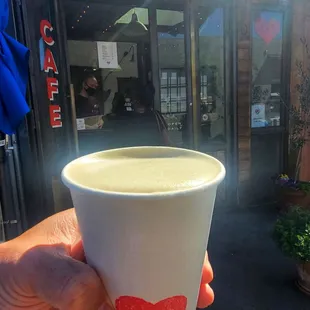 Chai latte ($5.50)