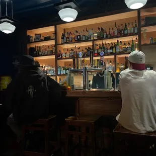 Bar area