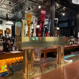 Lots of great draught beer.