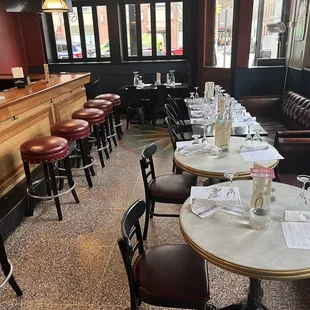 interior, sushi and sashimi