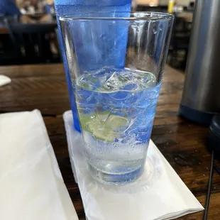 G&amp;T. What? I was parched.