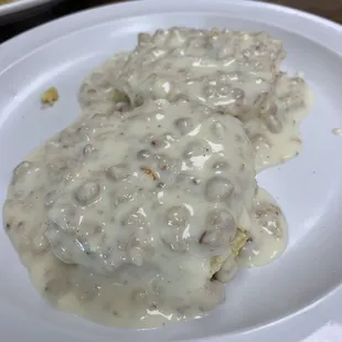 Biscuits and gravy