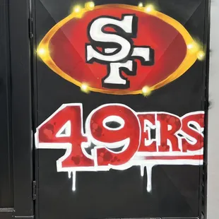 a san francisco 49ers sign