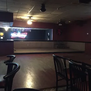 Dance floor for a two step