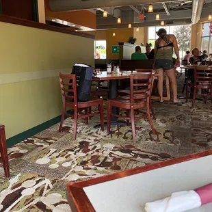 Dining area view. Nice place, nice people, nice food.