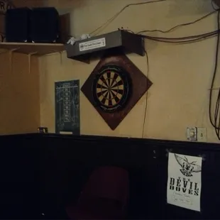 Real dart boards!