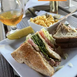 Ahi Tuna Club Sandwich