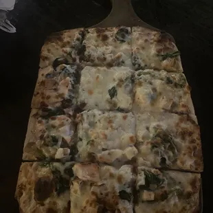 Garlic Chicken Flatbread